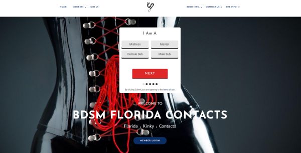 bdsm and fetish in florida, usa