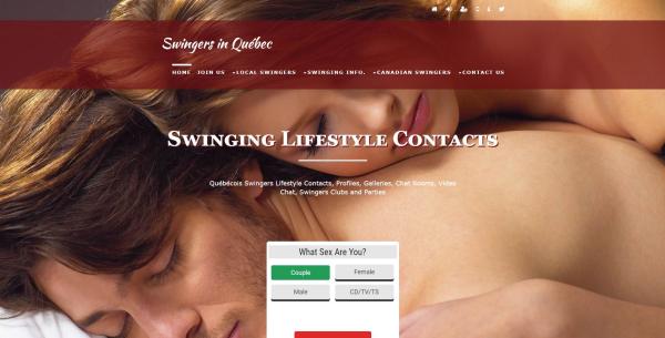 swingers contacts in quebec, canada